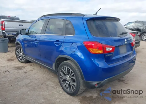 2016 Mitsubishi Outlander Sport 2.4 Sel из США, поврежденный, VIN JA4AP4AW6GZ026001